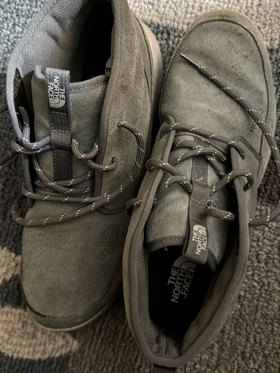 THE NORTH FACE Mens NSE CHUKKA SUEDE BOOTS Size 11 Gray